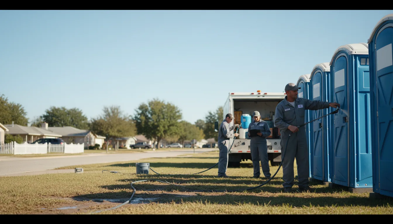 Long-Term Portable Toilet Rental in Liberty, TX near me